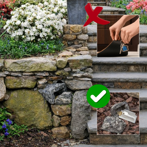 StoneShield™ Outdoor Key Hider