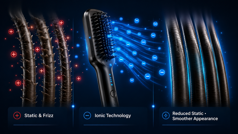 Understanding Ionic Technology & Hair Static